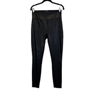 Spanx Assets Red Leggings Black Large